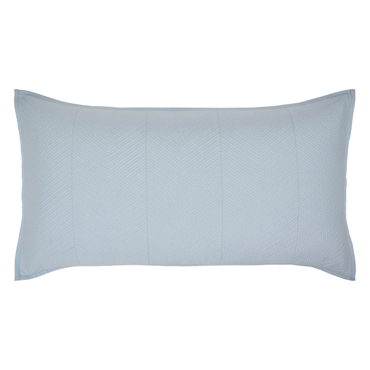 Athena Chevron Cotton Sateen Sham Sham By Orchids Lux Home