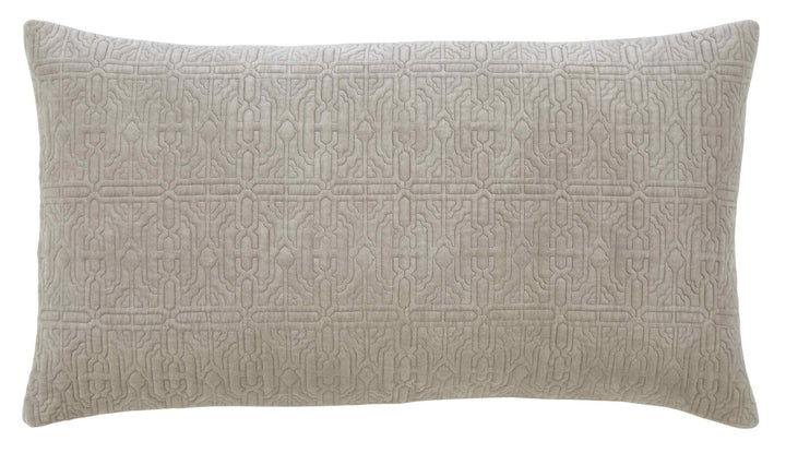 Duke Geometric Cotton Velvet Sham Sham By Orchids Lux Home