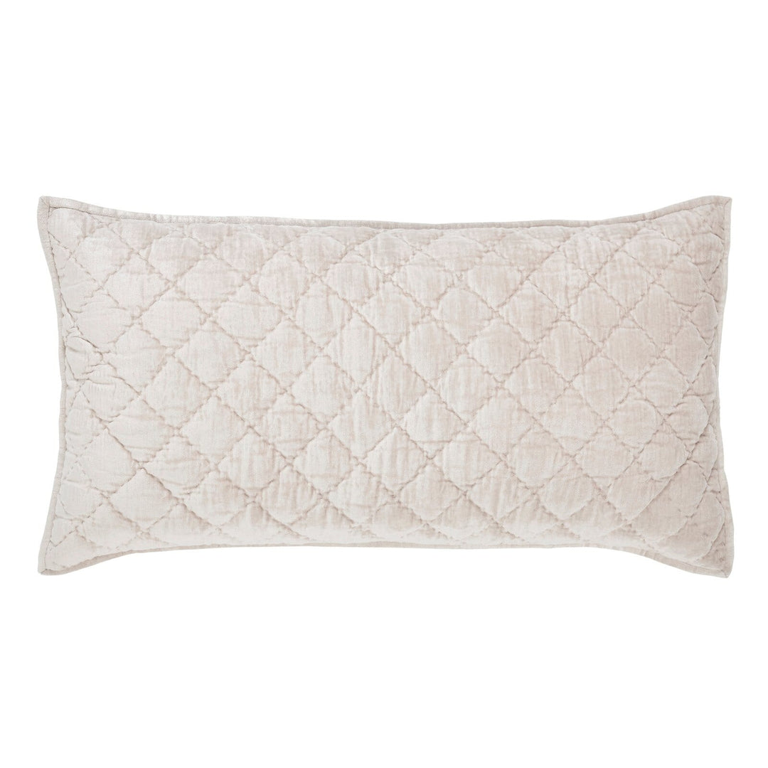 Clermont Diamond Velvet Sham Sham By Orchids Lux Home