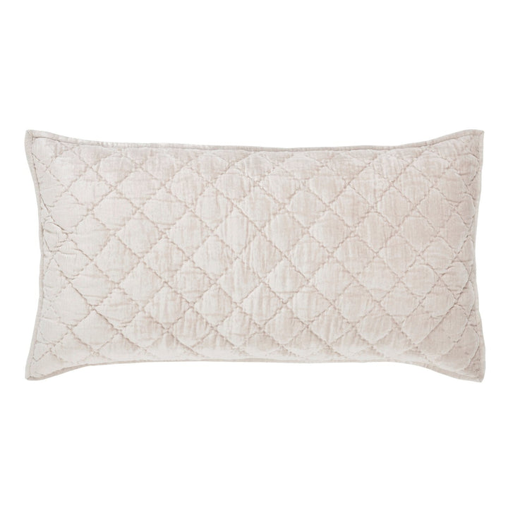 Clermont Diamond Velvet Sham Sham By Orchids Lux Home