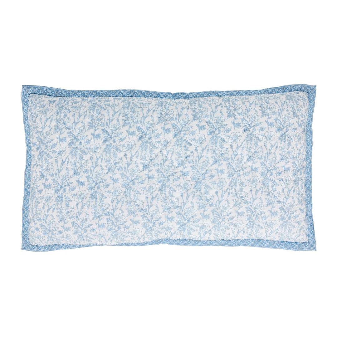 Bliss Printed Cotton Sham Sham By Orchids Lux Home