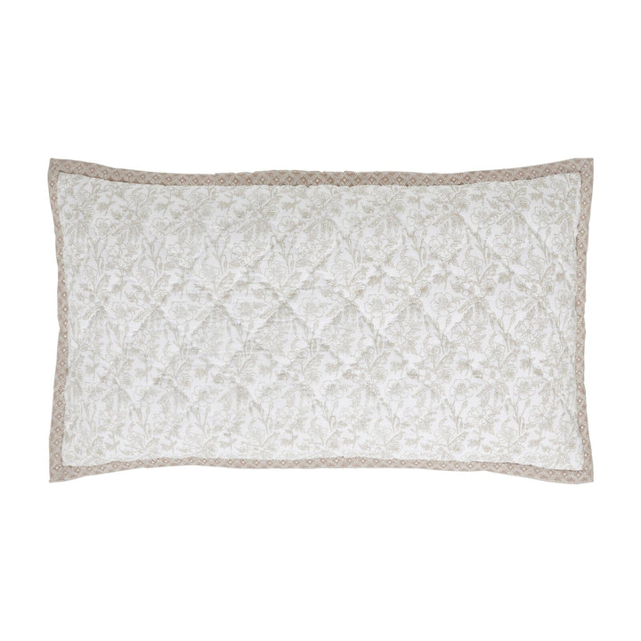 Bliss Printed Cotton Sham Sham By Orchids Lux Home