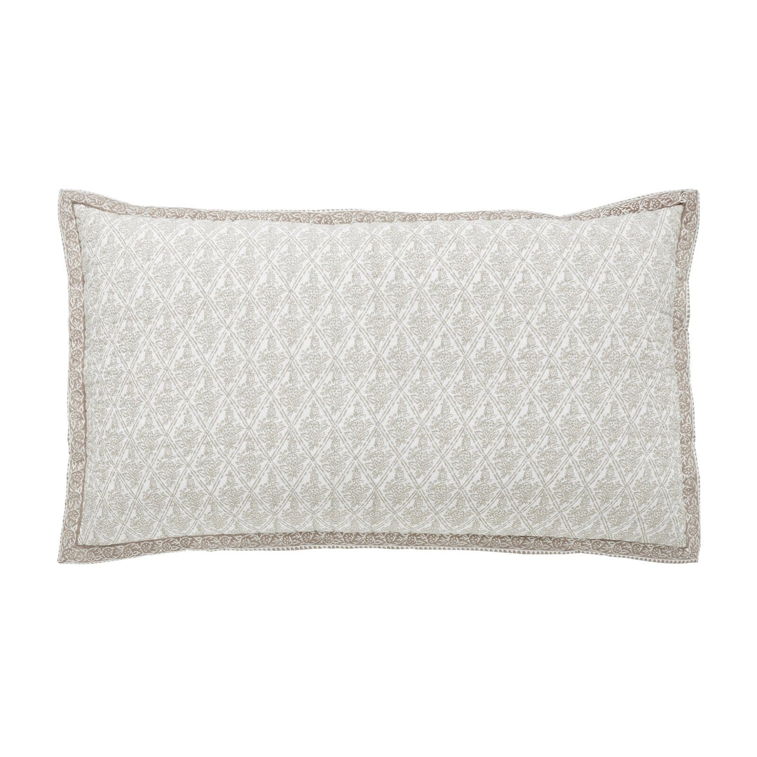 Serenity Printed Reversible Sham Sham By Orchids Lux Home