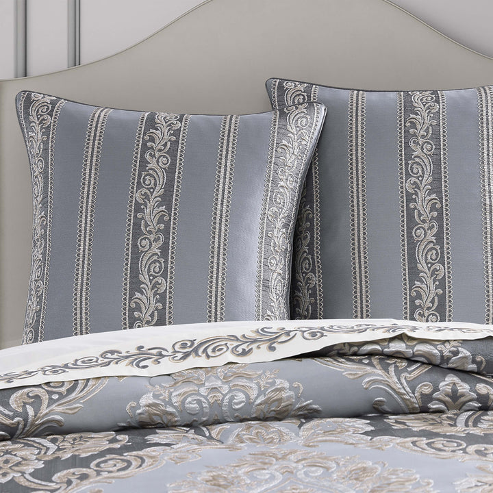 Krista Powder Blue Euro Sham Euro Sham By J. Queen New York