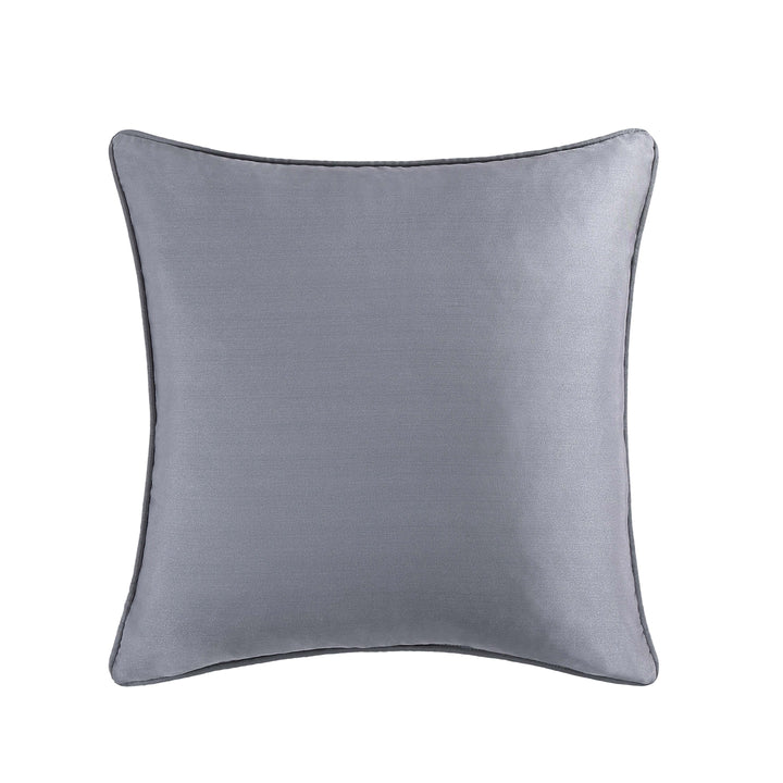 Krista Powder Blue Square Embellished Decorative Throw Pillow 20" x 20" Throw Pillows By J. Queen New York