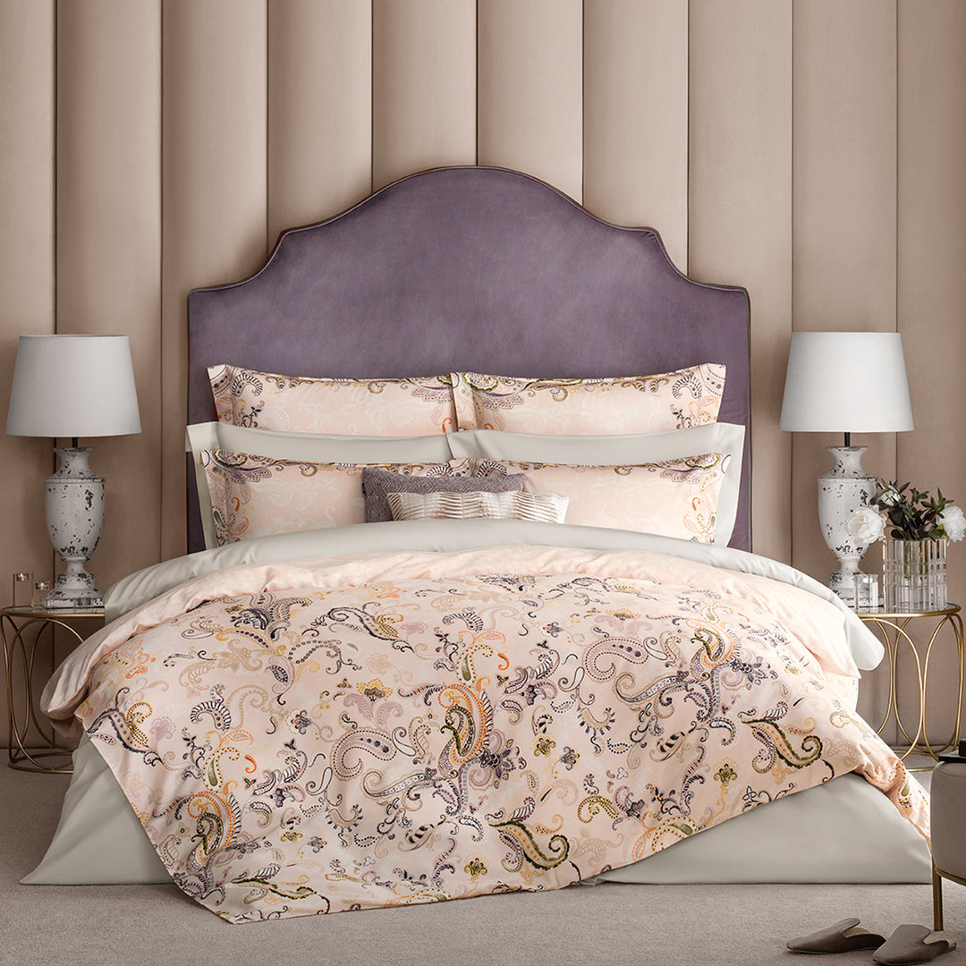 Lathika Peach Duvet Cover Duvet Covers By Togas