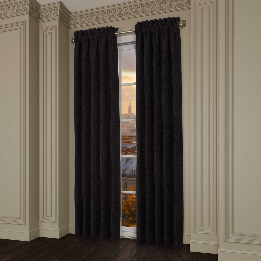 Laurenza Black Window Panel Pair Window Panels By J. Queen New York