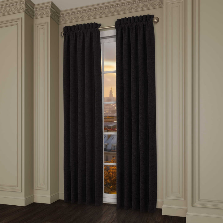 Laurenza Black Window Panel Pair Window Panels By J. Queen New York