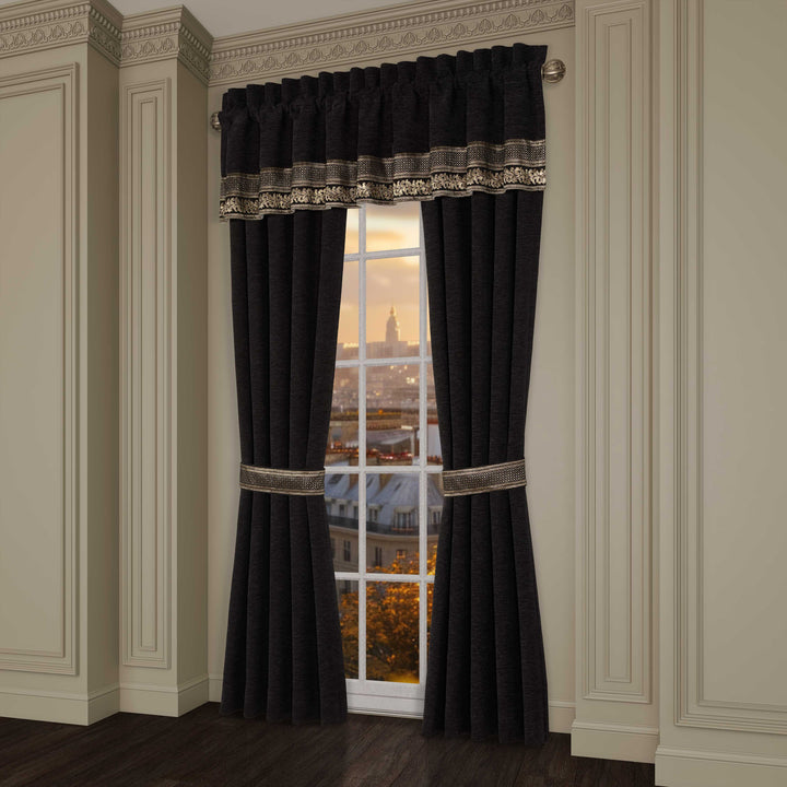 Laurenza Black Window Panel Pair Window Panels By J. Queen New York