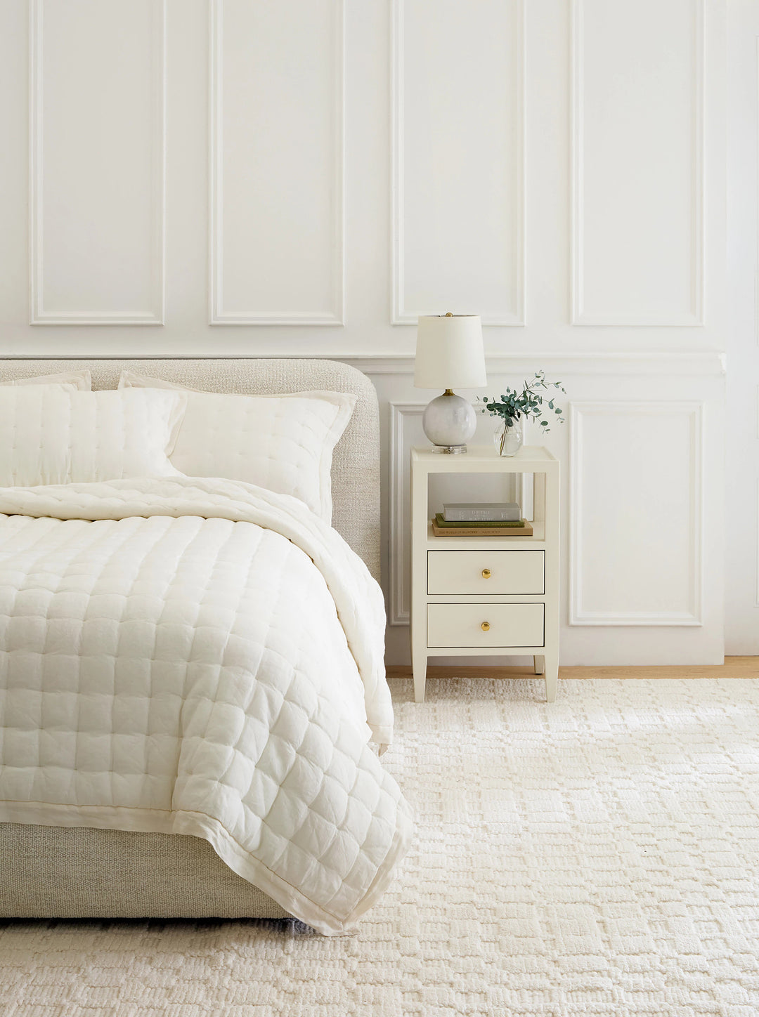 Isadora Ivory Handwoven Wool Rug Rug By Annie Selke