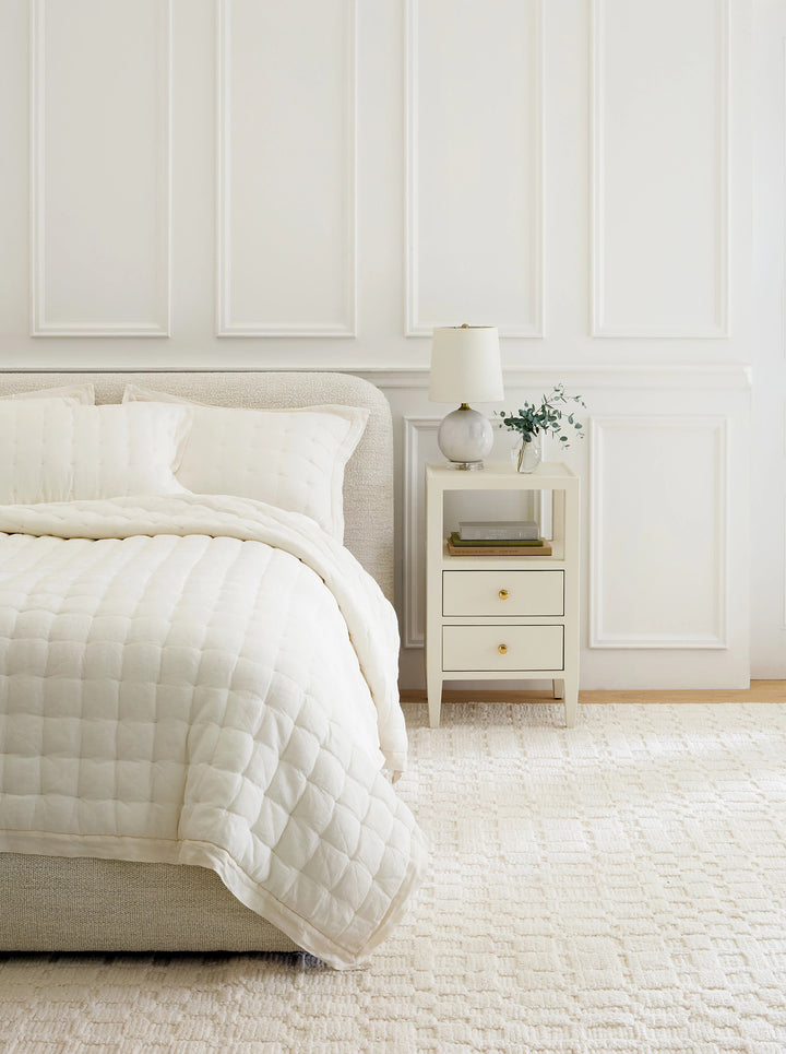 Isadora Ivory Handwoven Wool Rug Rug By Annie Selke