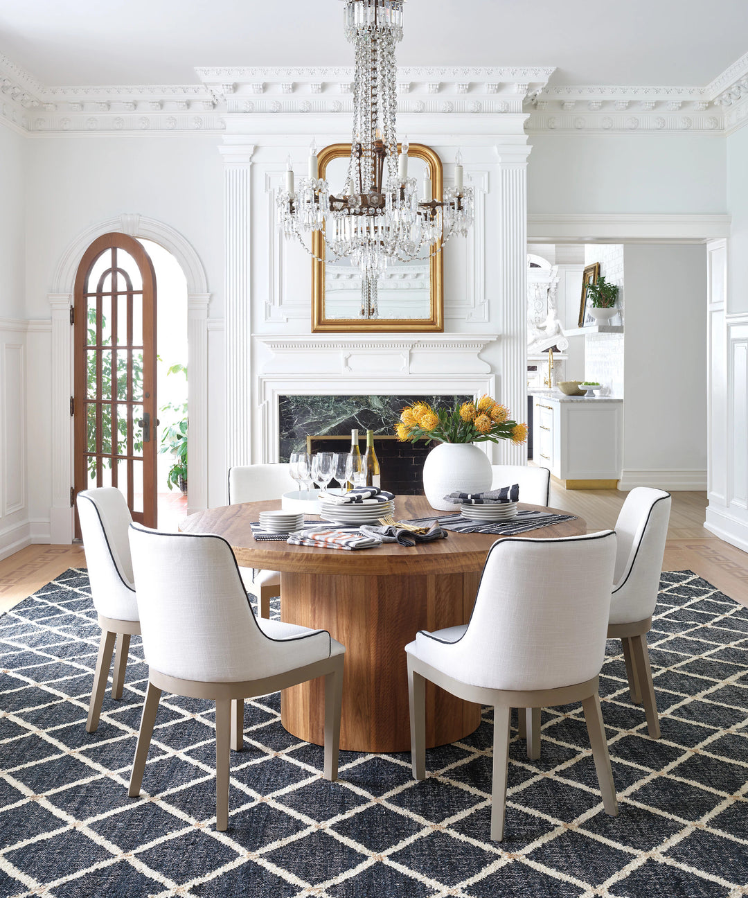 Kali Black Handwoven Jute Rug Rug By Annie Selke