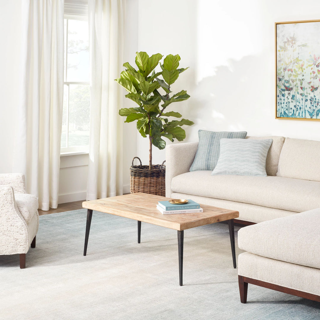 Pandora Sky Hand Loom Knotted Rug Rug By Annie Selke