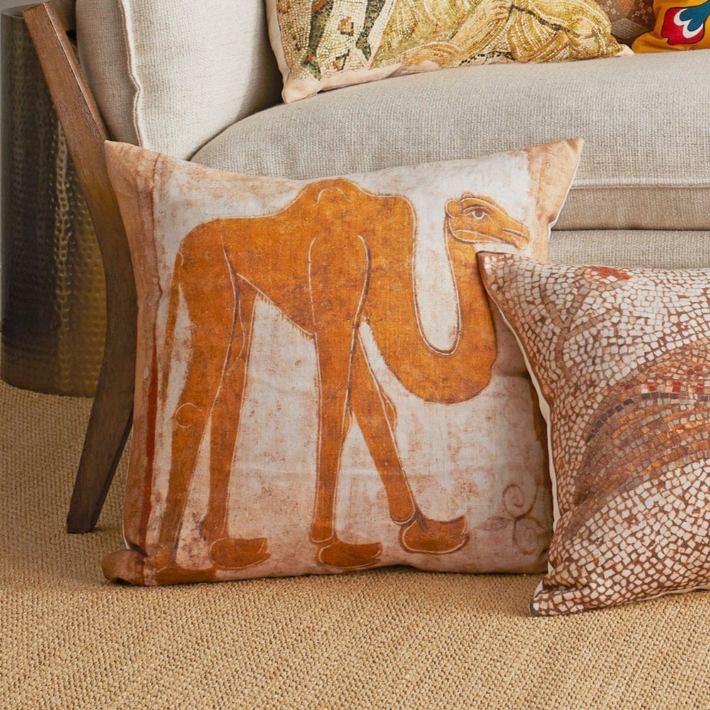 Camel Decorative Throw Pillow Throw Pillows By Ann Gish