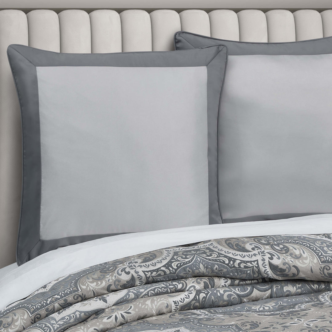 Lisbon Slate Euro Sham Euro Sham By J. Queen New York