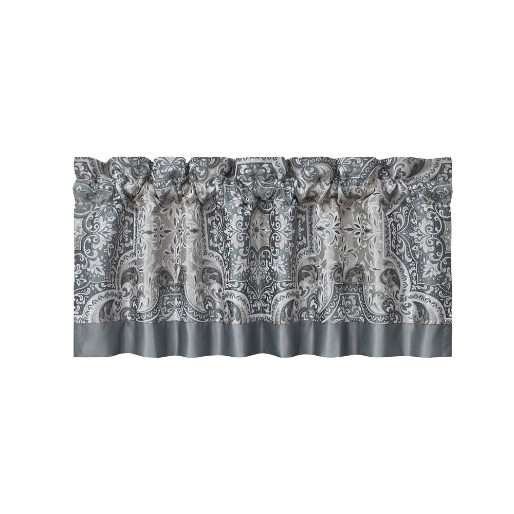 Lisbon Slate Straight Window Valance Window Valance By J. Queen New York