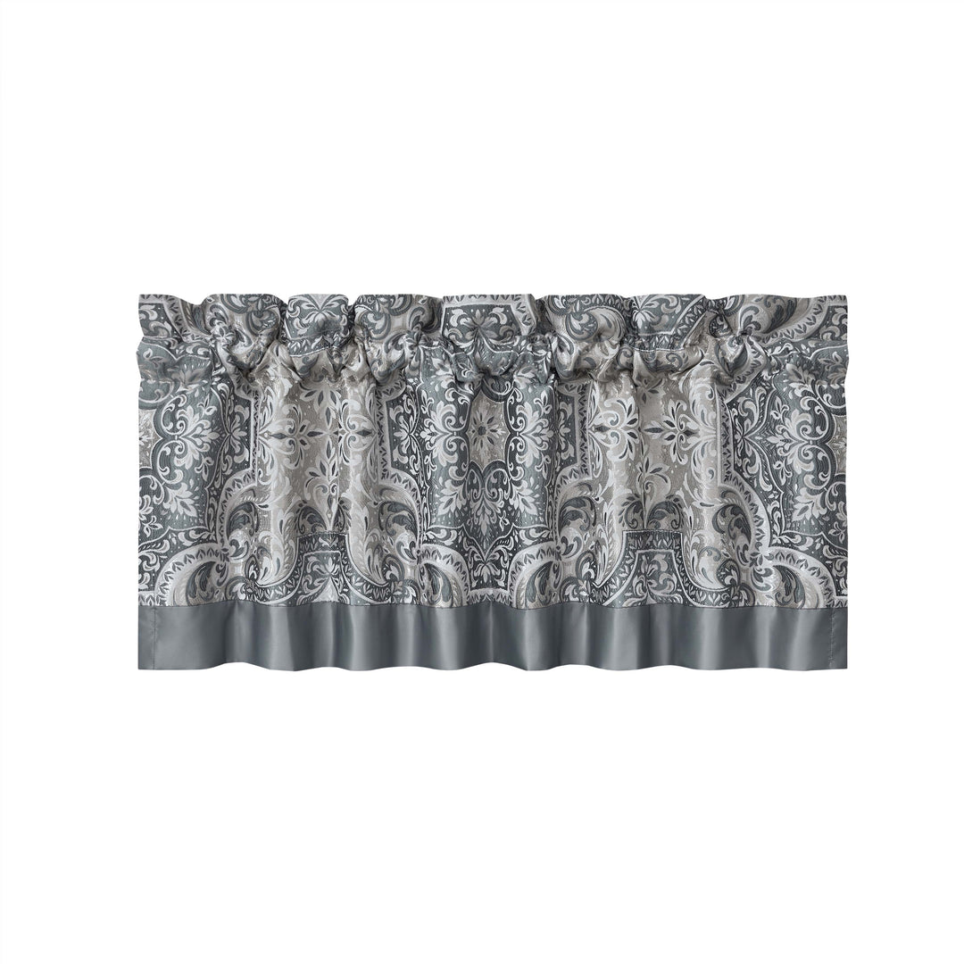 Lisbon Slate Straight Window Valance Window Valance By J. Queen New York