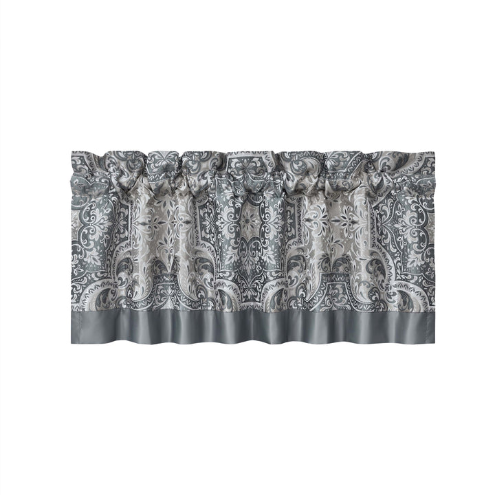 Lisbon Slate Straight Window Valance Window Valance By J. Queen New York