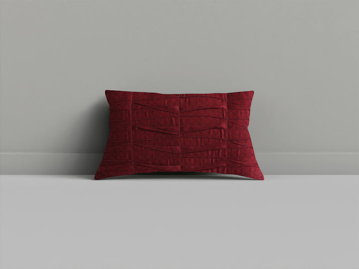 Bebejan Magenta Floral Oblong Decorative Throw Pillow - Final Sale Throw Pillows By US Office - Latest Bedding