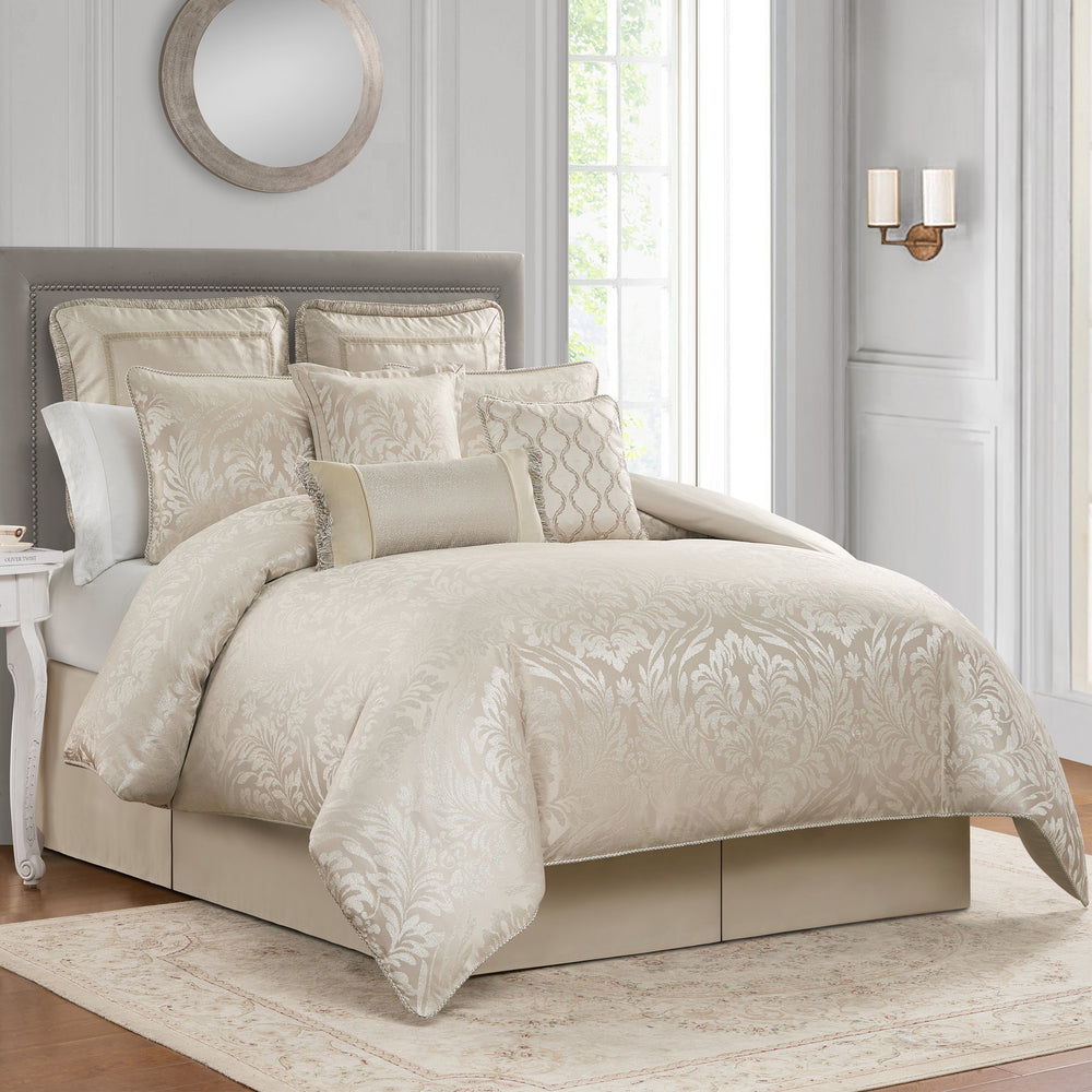 Magurie Ivory 6 Piece Comforter Set Comforter Sets By Waterford