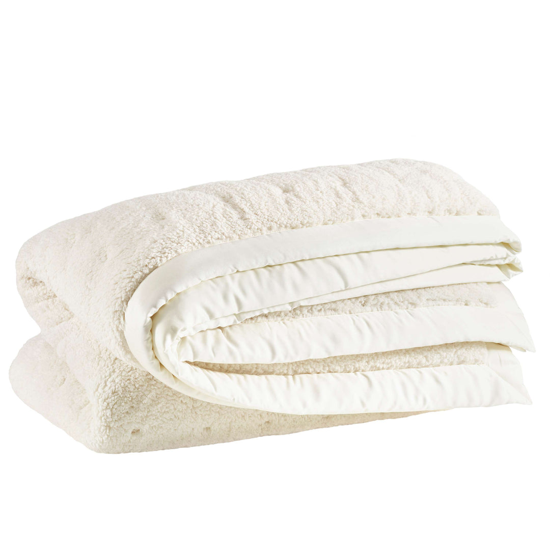 Marshmallow Fleece Puff Comforter Comforter Sets By Annie Selke