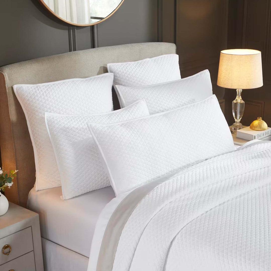 Merida Lyocell Diamond Quilted Coverlet Coverlet By Orchids Lux Home