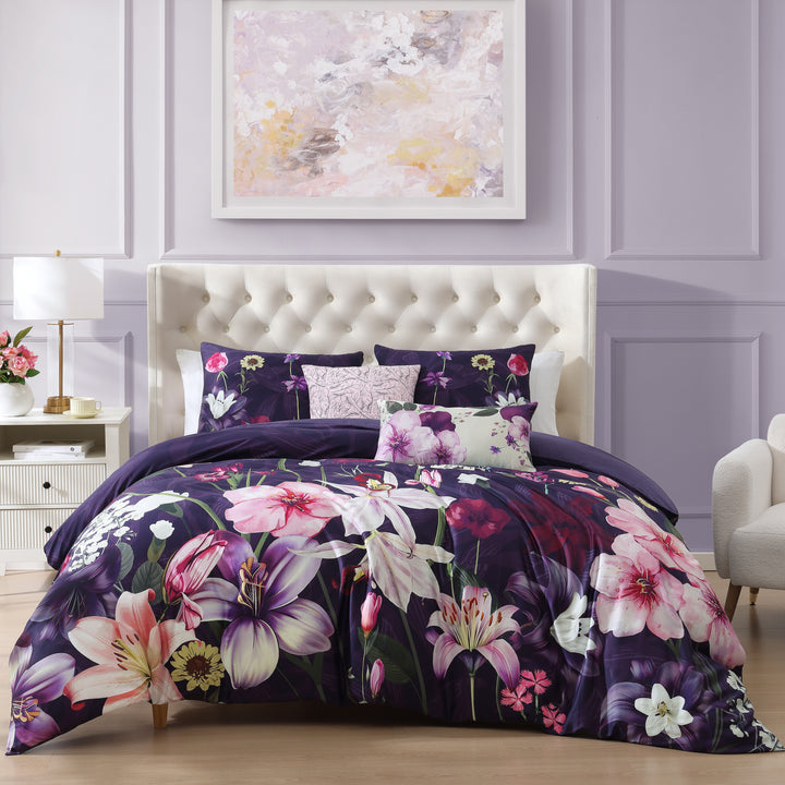 Bebejan Morning Glory 5 Piece Reversible Comforter Set Comforter Sets By Bebejan®