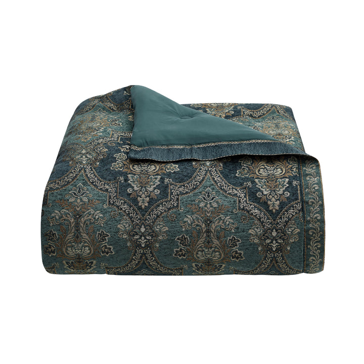 Nancy Teal 4 Piece Comforter Set