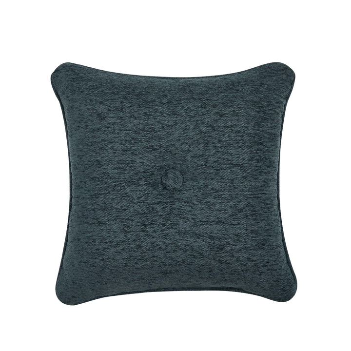 Nancy Teal Square Decorative Throw Pillow 18" x 18"