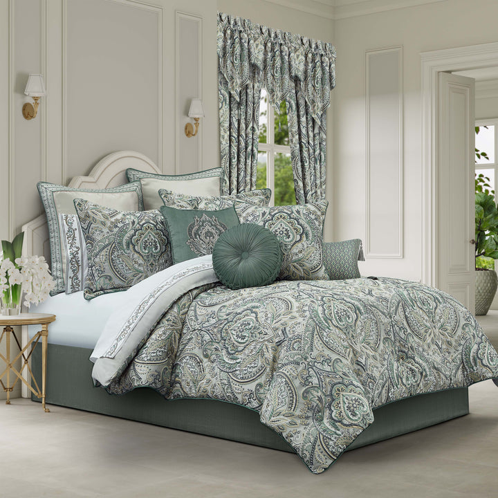 Nico Spa 4 Piece Comforter Set Comforter Sets By J. Queen New York