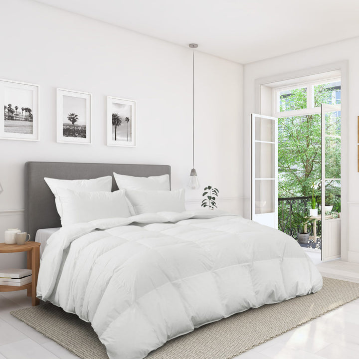 Nirvana 700+ Hypoallergenic Polish White Goose Down Comforter Duvet Insert By Downright