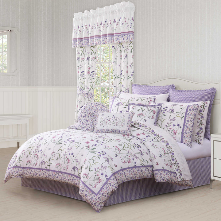 Nola Lilac 4 Piece Comforter Set Comforter Sets By J. Queen New York