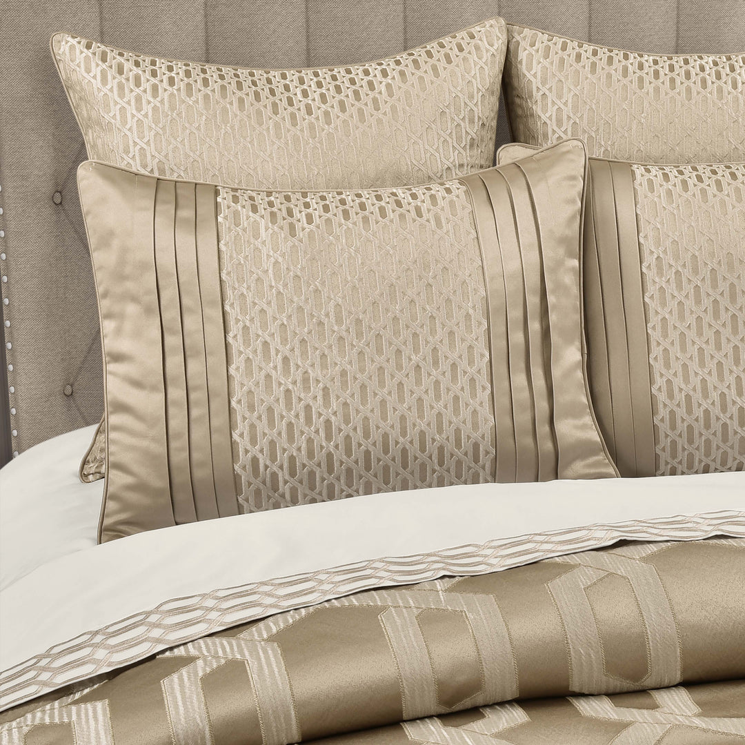 Olympus Sand 3 Piece Comforter Set Comforter Sets By J. Queen New York