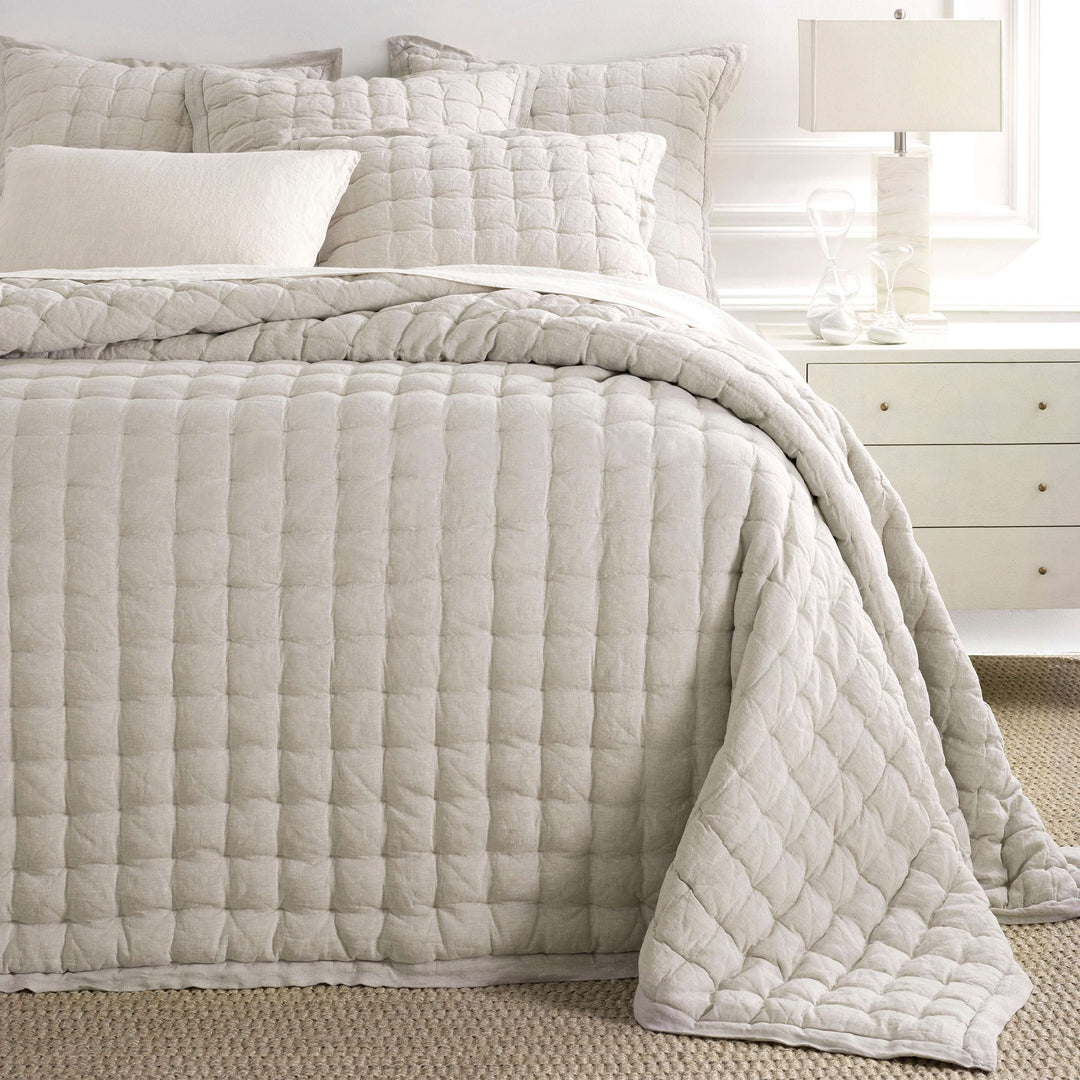 Lush Linen Puff Comforter Comforter Sets By Annie Selke