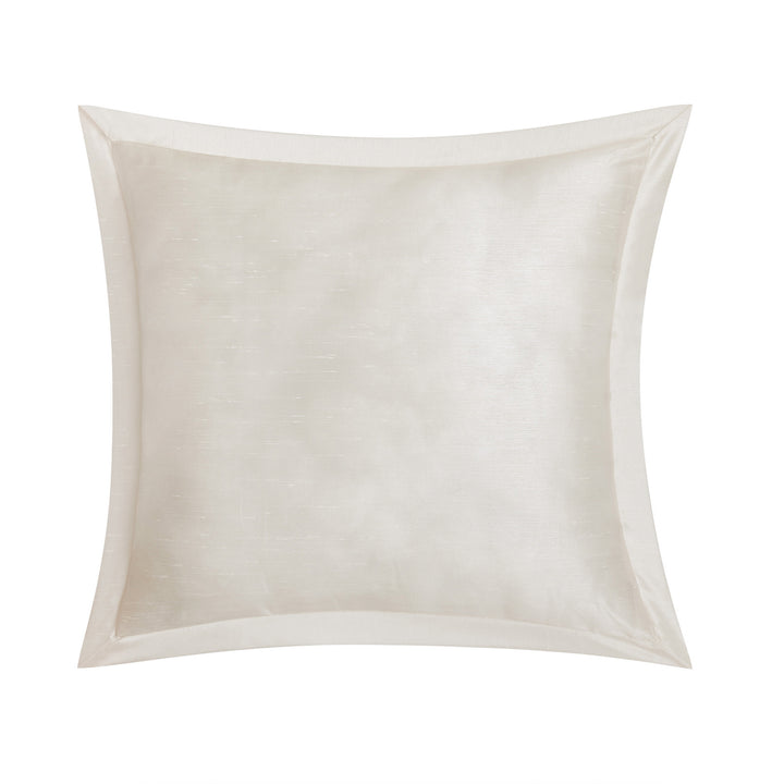 Paloma Ivory Square Decorative Throw Pillow 16" x 16"