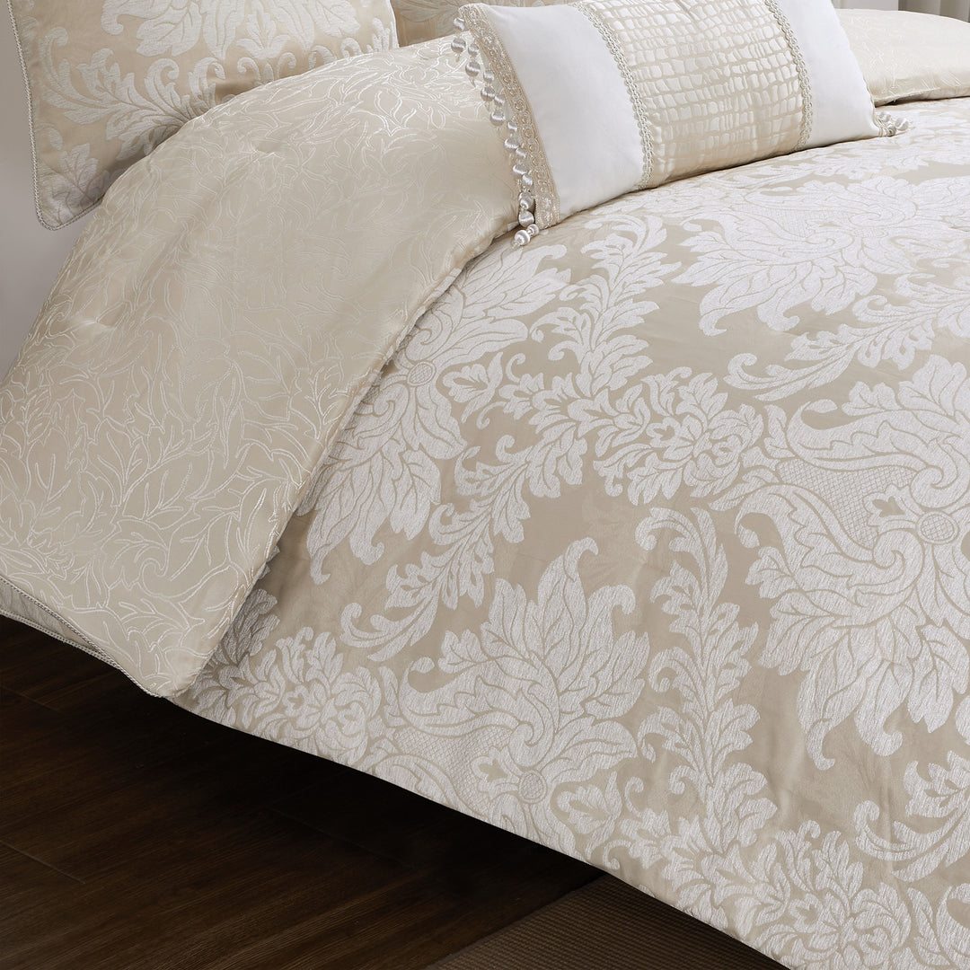 Paloma Ivory 3 Piece Comforter Set