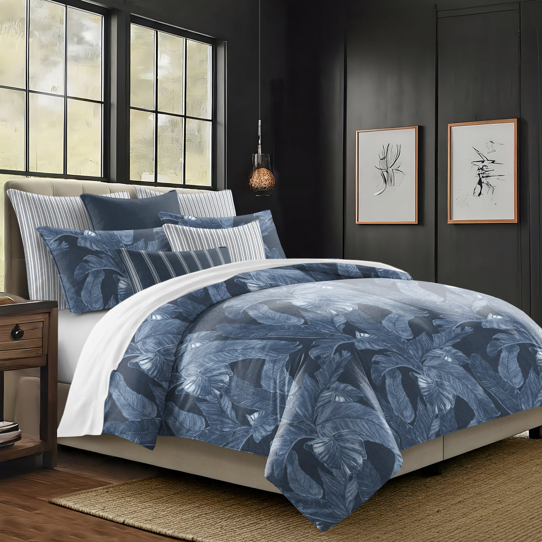 Palomino Denim 8 Piece Duvet Cover Set Duvet Covers By Colcha Linens