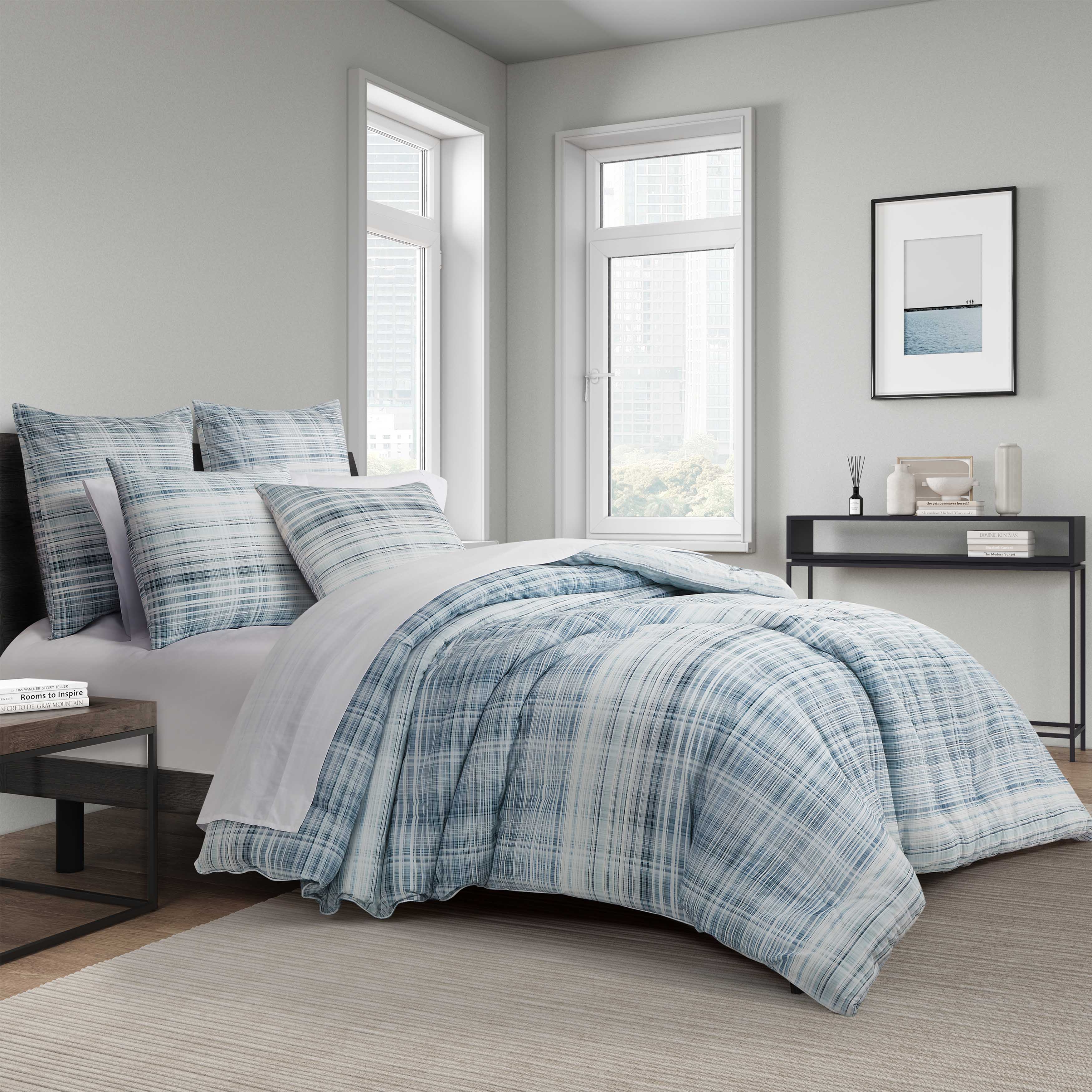Pascal Blue 3 Piece Comforter Set – Latest Bedding