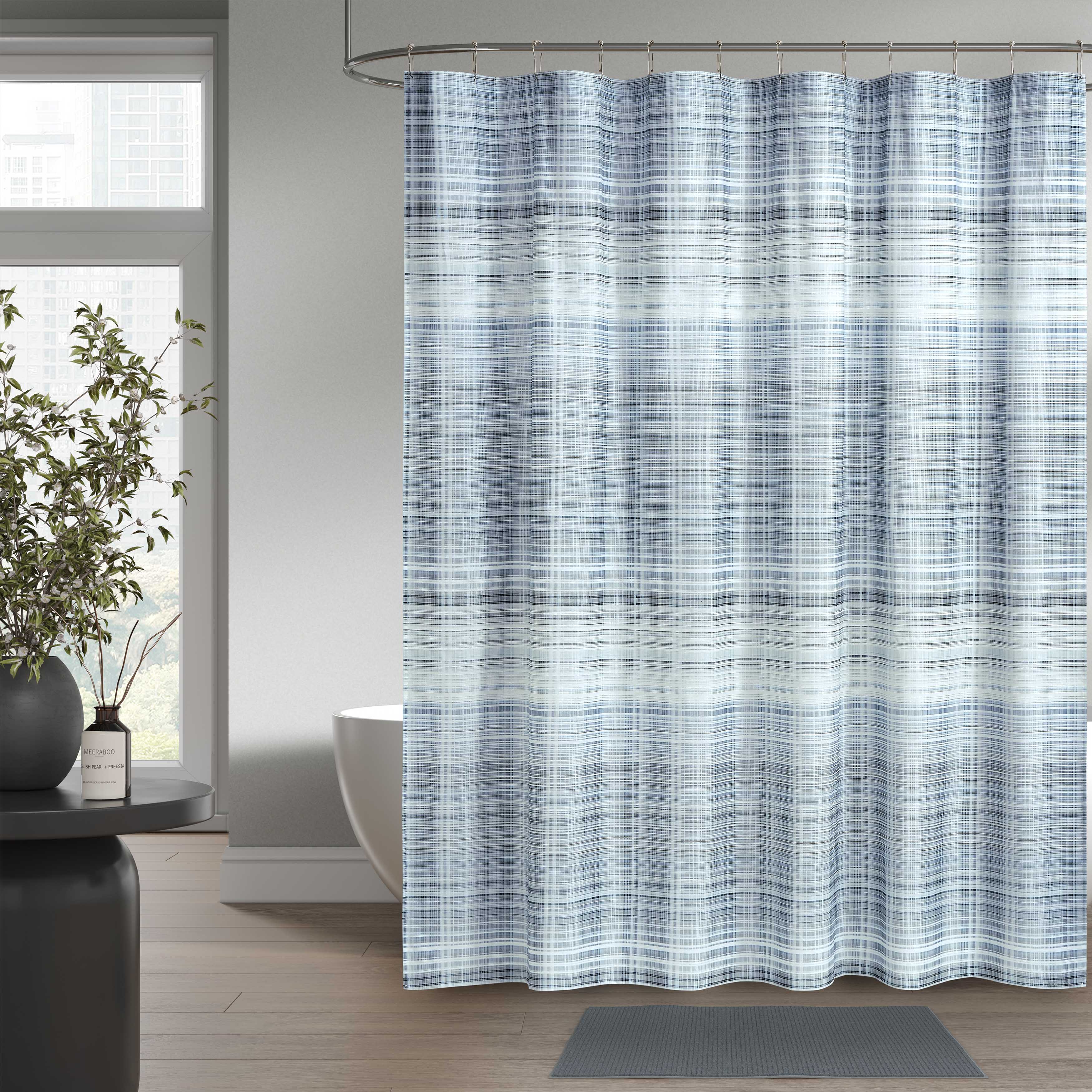 Pascal Blue Shower Curtain – Latest Bedding