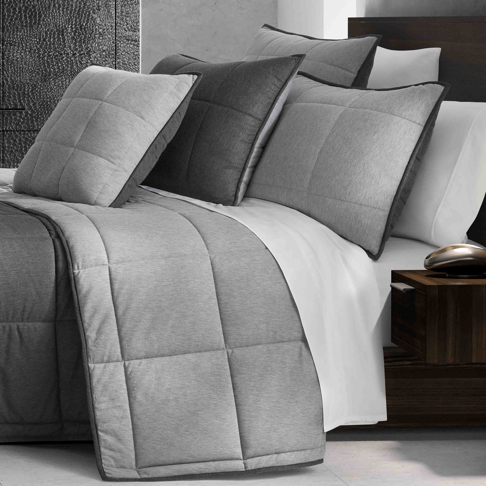 J Queen  Paxton Grey 3-Piece Quilt Set Full/ Queen -Final Sale Quilt Sets By US Office - Latest Bedding