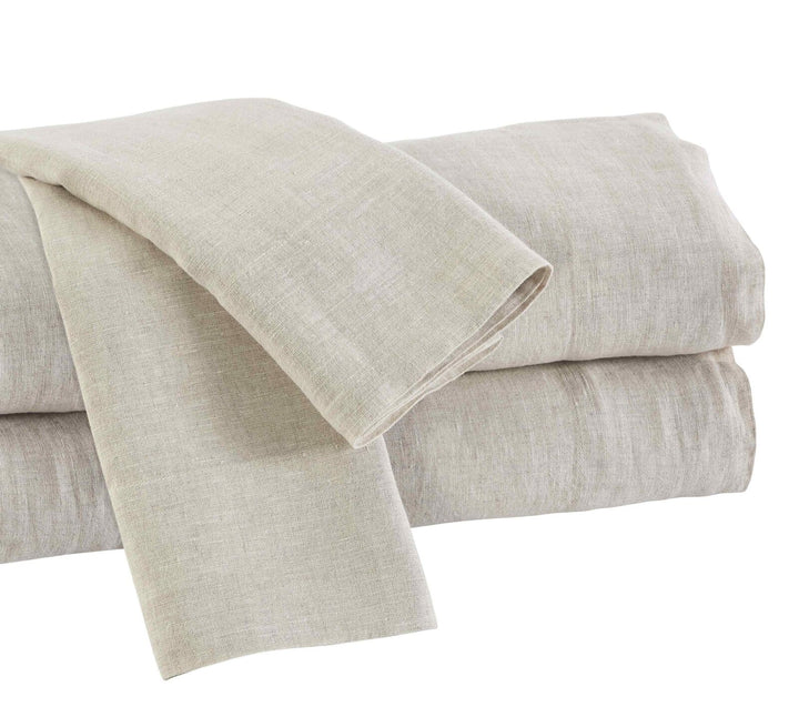Seville Washed European Linen Sheet Set Sheet Set By Orchids Lux Home