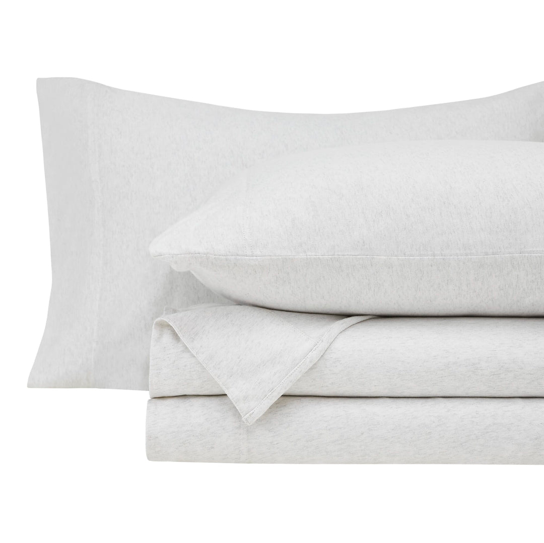 Halston Cotton Melange Jersey Sheet Set Sheet Set By Orchids Lux Home