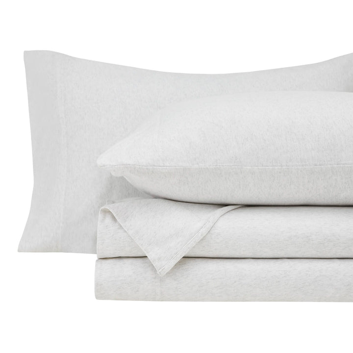 Halston Cotton Melange Jersey Sheet Set Sheet Set By Orchids Lux Home