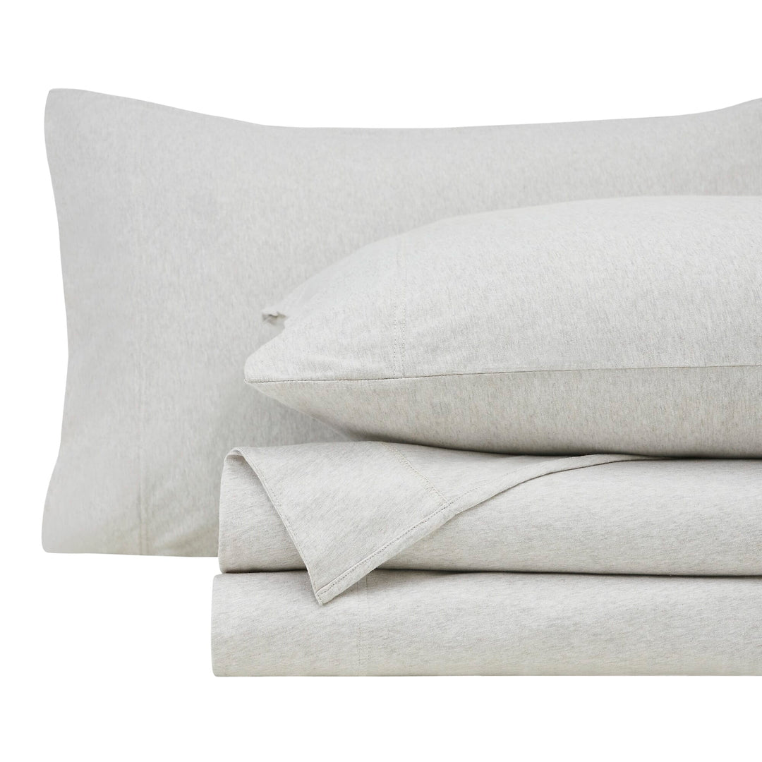 Halston Cotton Melange Jersey Sheet Set Sheet Set By Orchids Lux Home