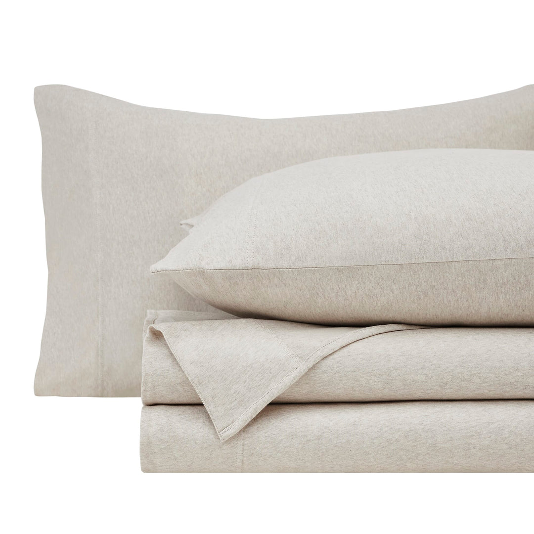 Halston Cotton Melange Jersey Sheet Set Sheet Set By Orchids Lux Home