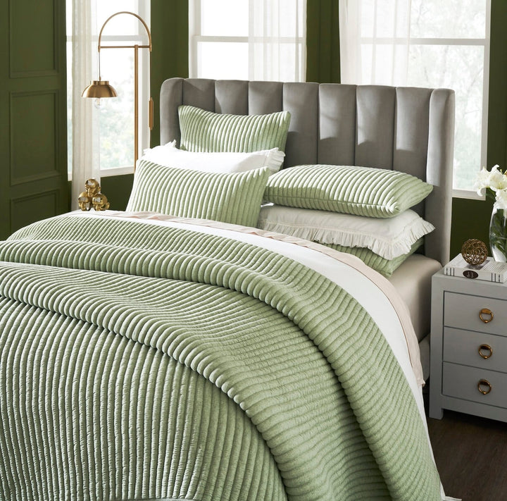 Charlton Cotton Jersey Channel Quilt Quilt Sets By Orchids Lux Home