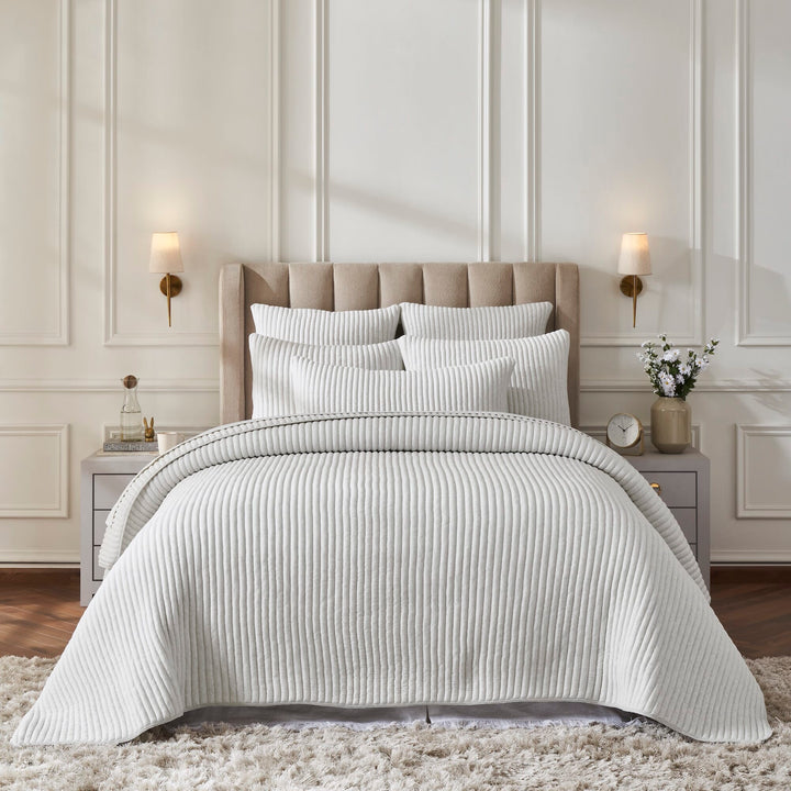 Charlton Cotton Jersey Channel Quilt Quilt Sets By Orchids Lux Home