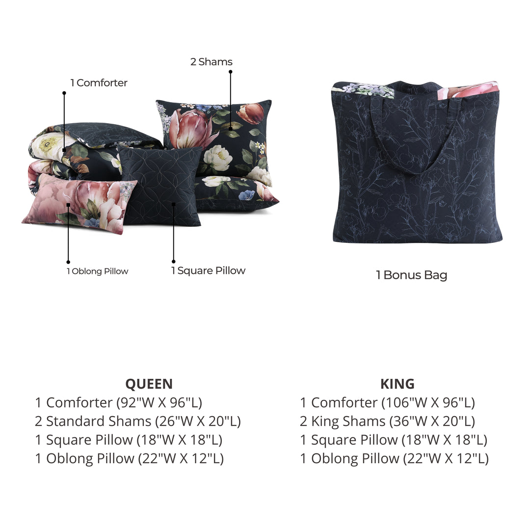 Bebejan Renaissance 5 Piece Reversible Comforter Set Comforter Sets By Bebejan®