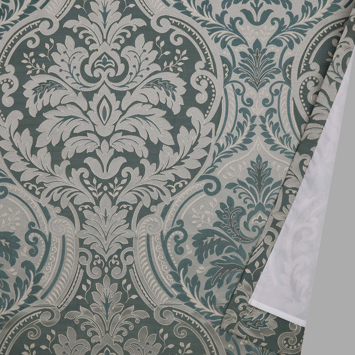 Renata Teal Window Panel Pair Window Panels By J. Queen New York