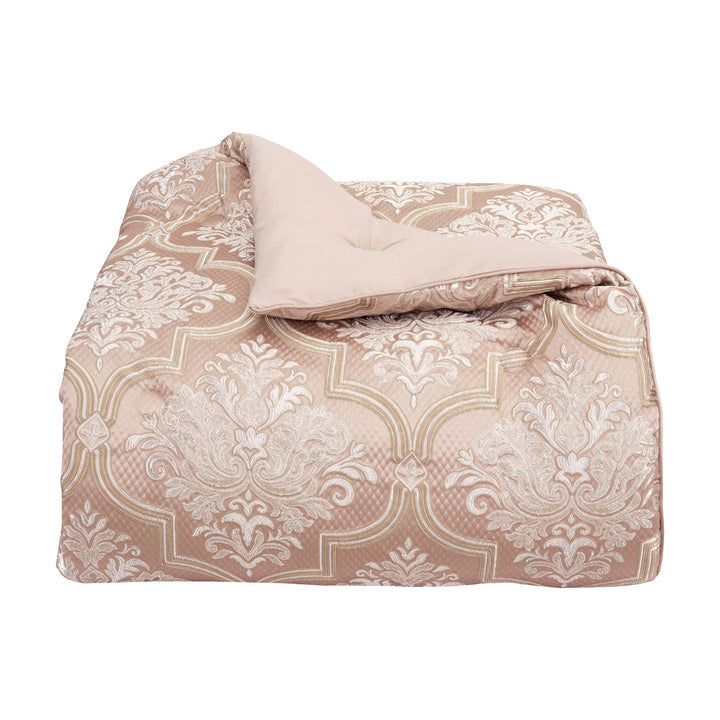 Rosewater Blush 4 Piece Comforter Set Comforter Sets By J. Queen New York